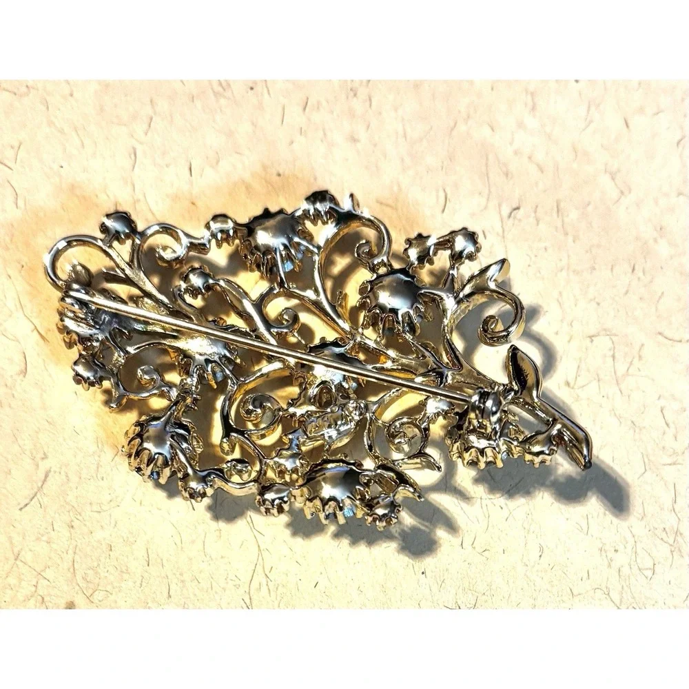 Vintage Coro ‎ AB Brooch
